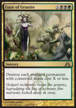 Gaze of Granite - Dragons Maze 