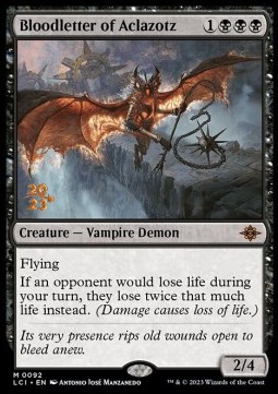 Bloodletter of Aclazotz (V.1) - The Lost Caverns of Ixalan Promos