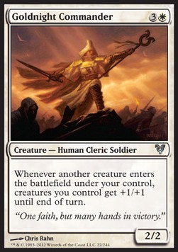 Goldnight Commander - Avacyn Restored