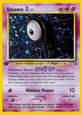 Unown [A] (Holo)
