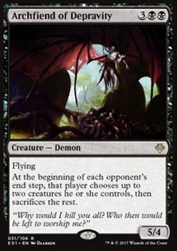 Archfiend of Depravity - Archenemy Nicol Bolas 