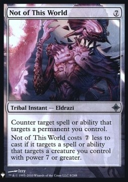 Not of This World - Mystery Booster 