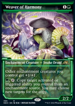 Weaver of Harmony (V.1) - Kamigawa Neon Dynasty Extras 