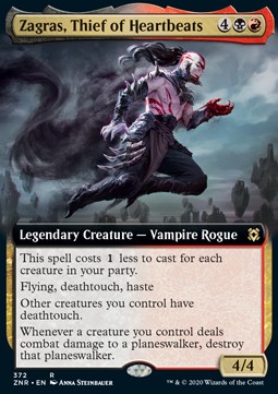 Zagras Thief of Heartbeats - Zendikar Rising Extras 