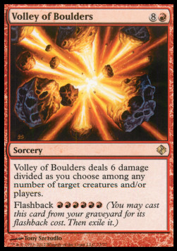 Volley of Boulders 