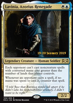 Lavinia Azorius Renegade - Ravnica Allegiance Extras