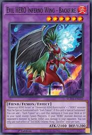 Evil HERO Inferno Wing Backfire 