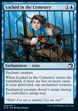 Locked in the Cemetery 