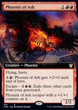 Phoenix of Ash - Theros Beyond Death Extras 