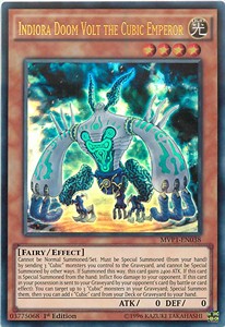 Indiora Doom Volt the Cubic Emperor (V.1 - Ultra Rare) 