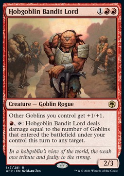 Hobgoblin Bandit Lord - Adventures in the Forgotten Realms 