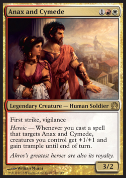 Anax and Cymede - Theros 