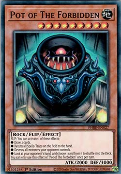 Pot of The Forbidden (V.2 Super Rare) 