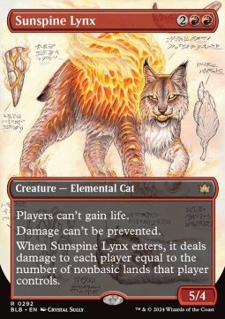 Sunspine Lynx - Bloomburrow Extras