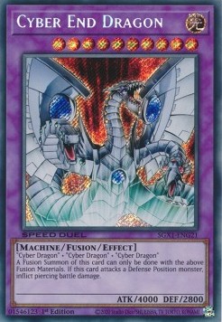 Cyber End Dragon (V.2 - Secret Rare) 