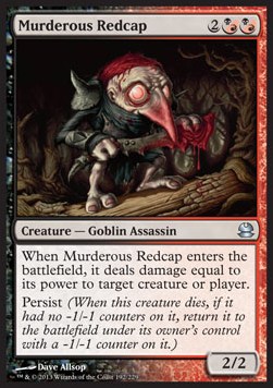Murderous Redcap - Modern Masters 