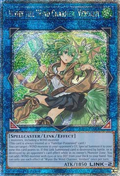 Wynn the Wind Charmer Verdant (V.5 Quarter Century Secret Rare)