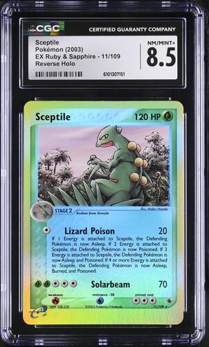 Sceptile - RS 11 - English - CGC 8.5 