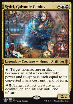 Sydri Galvanic Genius - Commander 2016