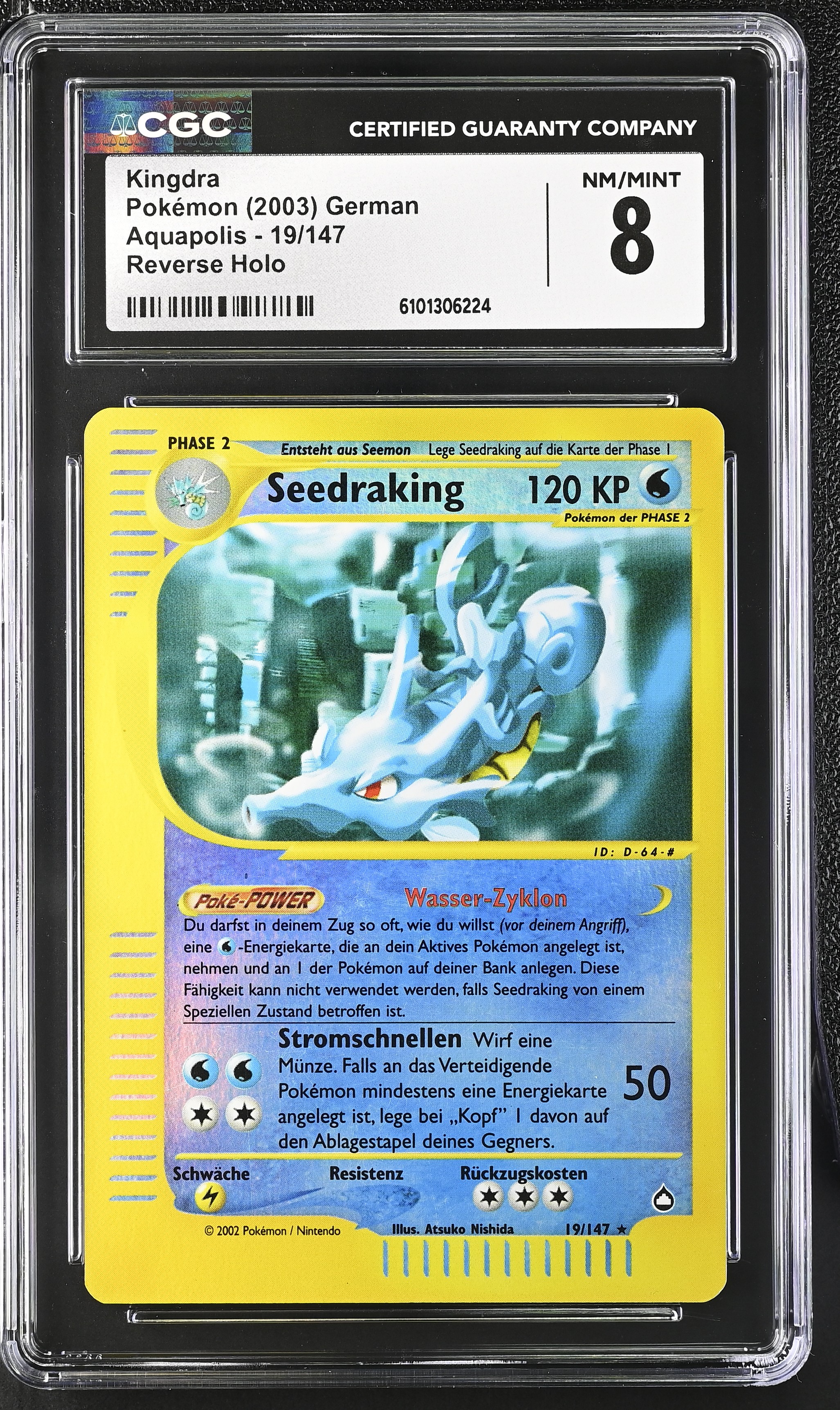 Kingdra - AQ 19 - German - CGC 8 