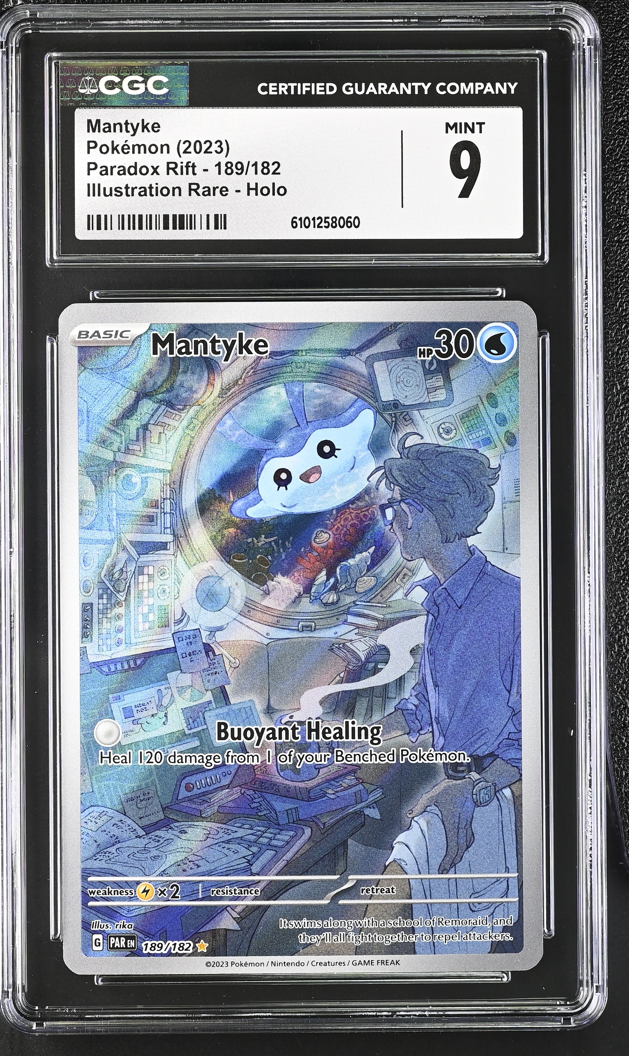 Mantyke - PAR 189 - English - CGC 9