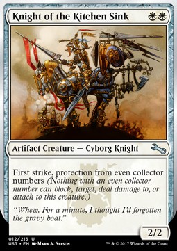 Knight of the Kitchen Sink (V.2)