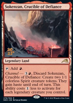 Sokenzan Crucible of Defiance (V.1) - Kamigawa Neon Dynasty Promos 