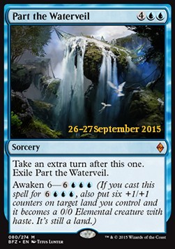 Part the Waterveil - Battle for Zendikar Promos 