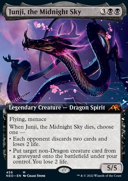 Junji the Midnight Sky (V.2) - Kamigawa Neon Dynasty Extras 