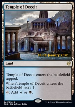 Temple of Deceit (V.2) - Theros Beyond Death Promos 
