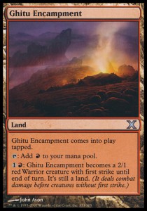 Ghitu Encampment - Tenth Edition 