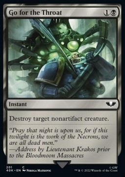 Go for the Throat - Universes Beyond Warhammer 40000 