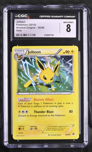 Jolteon - AOR 26 - English - CGC 8 