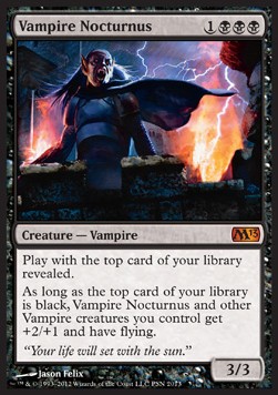 Vampire Nocturnus - Duels of the Planeswalkers Promos 