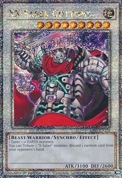 XX Saber Gottoms (V.2 Quarter Century Secret Rare)