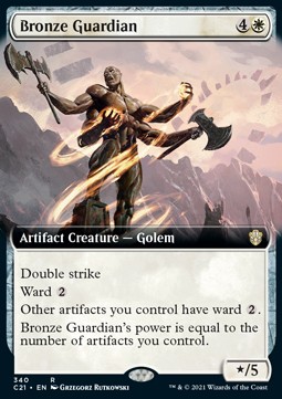 Bronze Guardian - Commander Strixhaven Extras