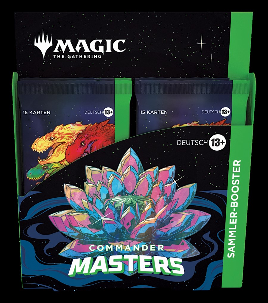 Commander Masters Collector Booster Box - Deutsch