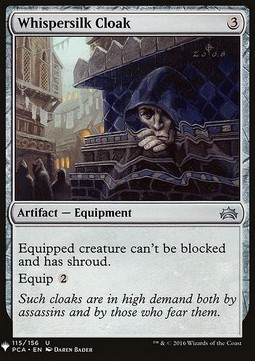 Whispersilk Cloak - Mystery Booster