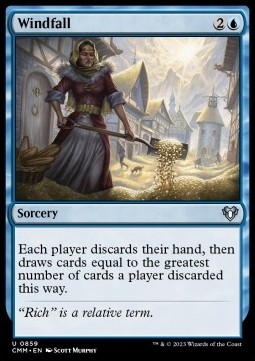 Windfall - Commander Masters Extras 