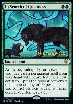 In Search of Greatness (V.1) - Kaldheim Promos 