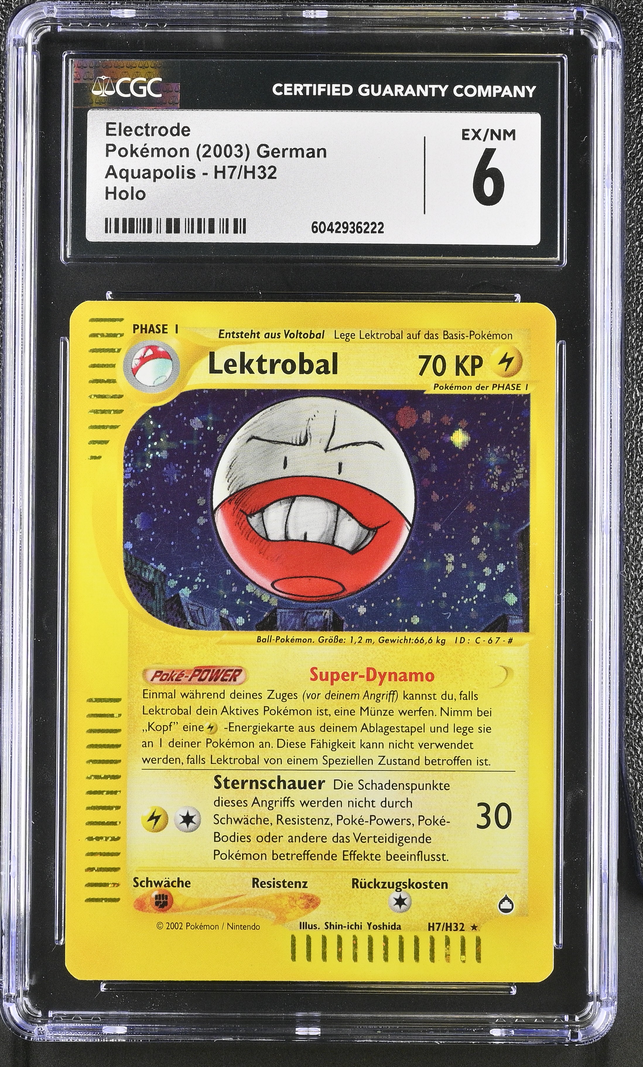 Electrode - AQ 7 - German - CGC 6 