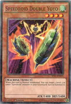 Speedroid Double Yoyo (V.2 - Starfoil Rare) 