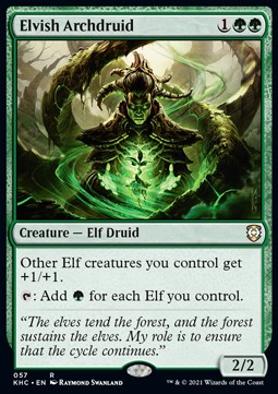 Elvish Archdruid - Commander Kaldheim 