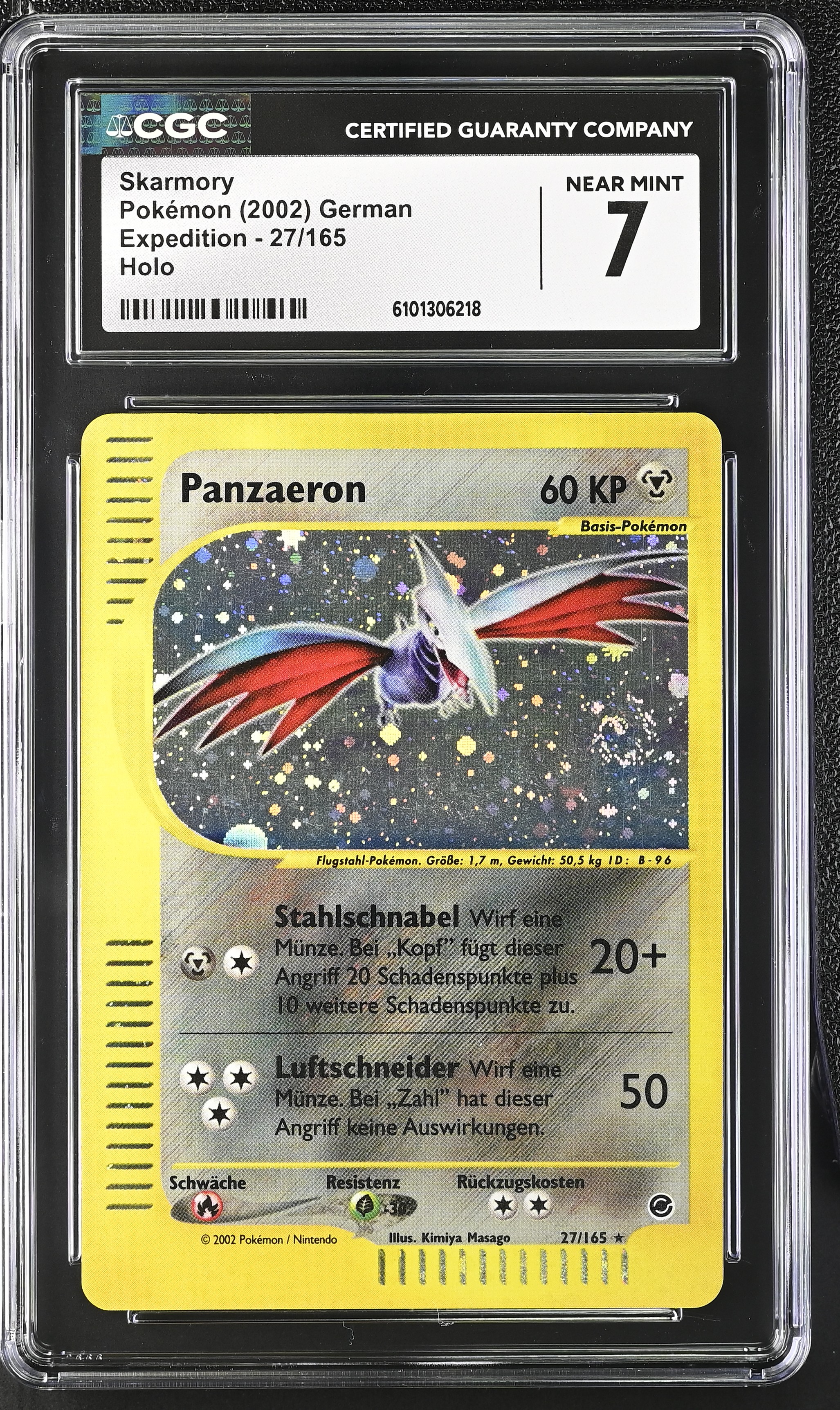 Skarmory (Holo) - EX 27 - German - CGC 7 