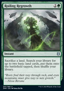 Roiling Regrowth 