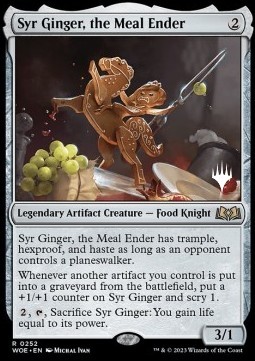 Syr Ginger the Meal Ender (V.2) - Wilds of Eldraine Promos 