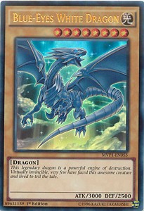 Blue-Eyes White Dragon (V.1 - Ultra Rare) 