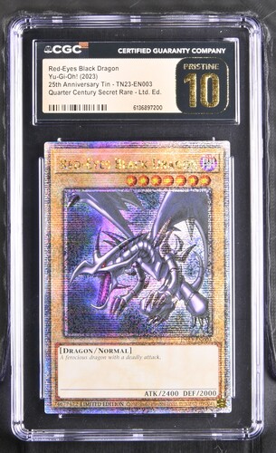 Red Eyes Black Dragon - TN23 3 - English - CGC 10.5 
