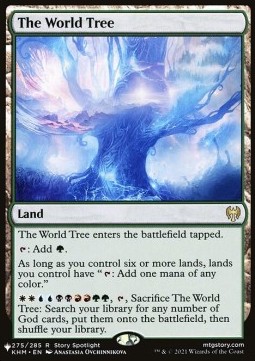 The World Tree - Secret Lair Commander Deck From Cute to Brute 