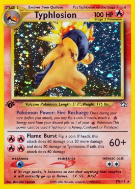 Typhlosion (Fire Recharge)